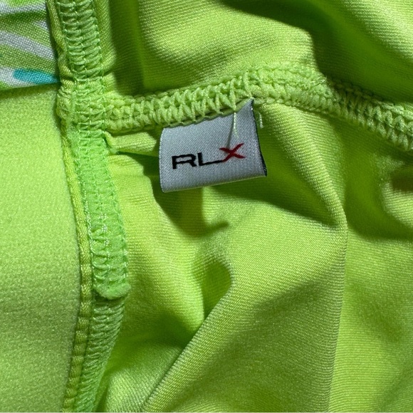 RLX Ralph Lauren Pineapple Print Skort Golf Pickleball Tennis Women’s size Large - Picture 9 of 12